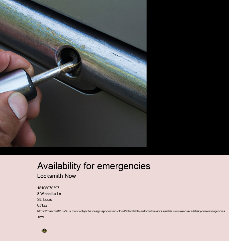 availability for emergencies