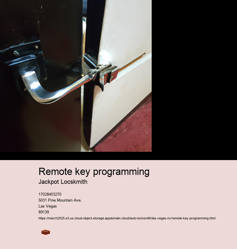 Benefits of Remote Key Programming
