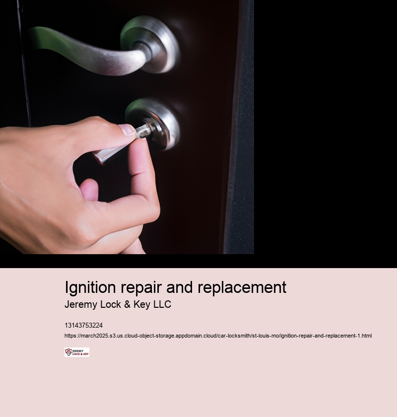 Ignition repair and replacement