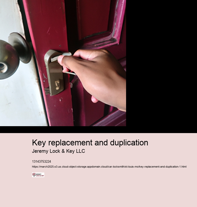 Key replacement and duplication