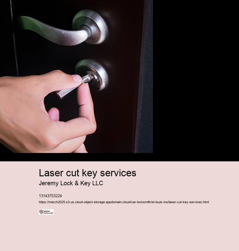 Laser cut key services