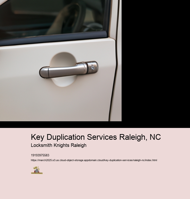 Key Duplication Services Raleigh, NC